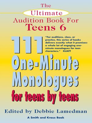 cover image of The Ultimate Audition Book for Teens, Volume 6